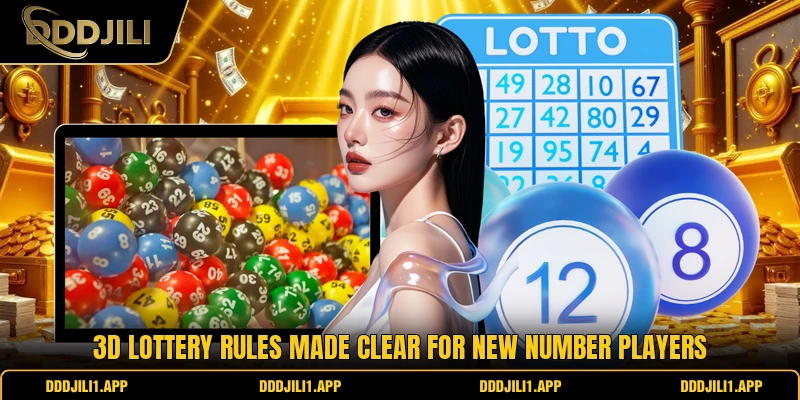 3D Lottery rules made clear for new number players