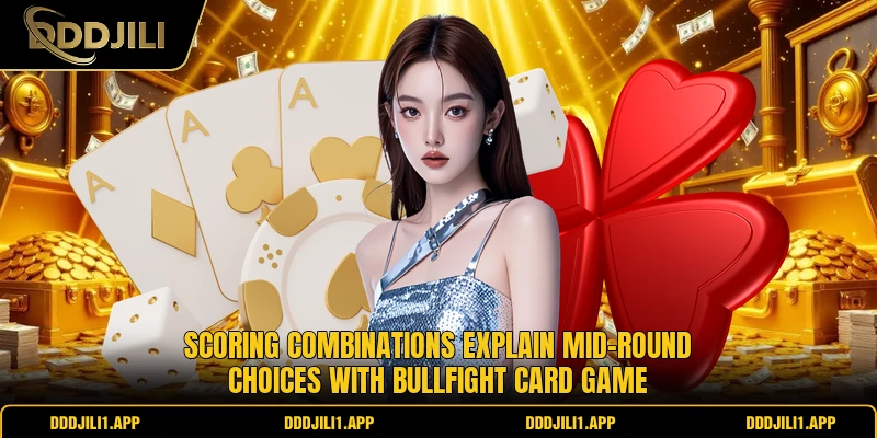 Scoring combinations explain mid-round choices with Bullfight Card Game